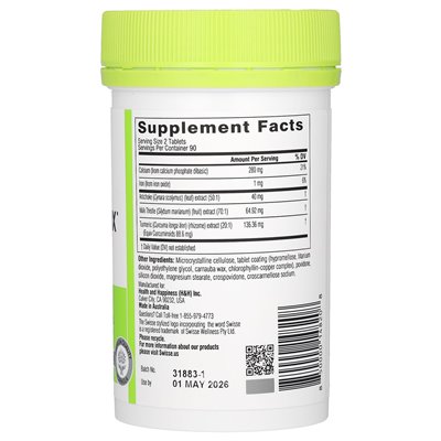 SWISSE, ULTIBOOST, Liver Detox, 180 tablets