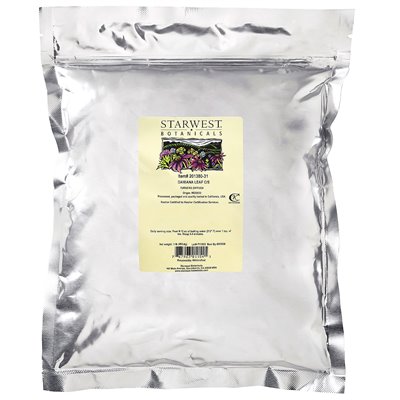 Starwest Botanicals, Damiana Leaf C/s, 1 funt (453.6 g)