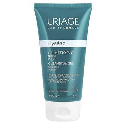 Uriage, hyseac, cleansing gel, 5 fl oz (150 ml)