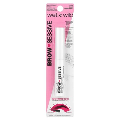 Wet n Wild, brwi, żel kształtujący się, czysty, 0,09 uncji (2,5 g)