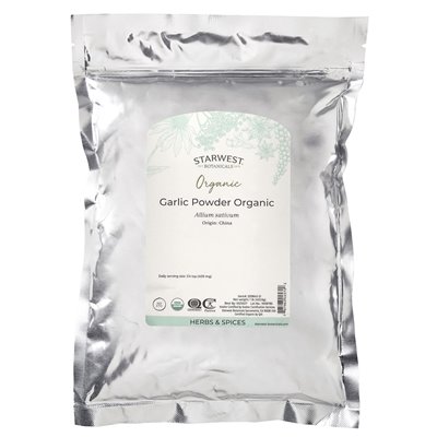 Starwest Botanicals, Bio-Knoblauchpulver, 1 lb (453,6 g)