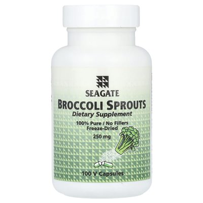 Seagate, Brokkolisprossen, 250 mg, 100-V-Kapseln