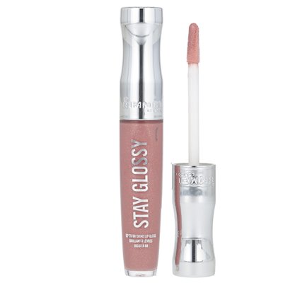 Rimmel London, Stay Glossny Lipgloss, 130 Blushing Belgraves, 0,18 fl oz (5,5 ml)