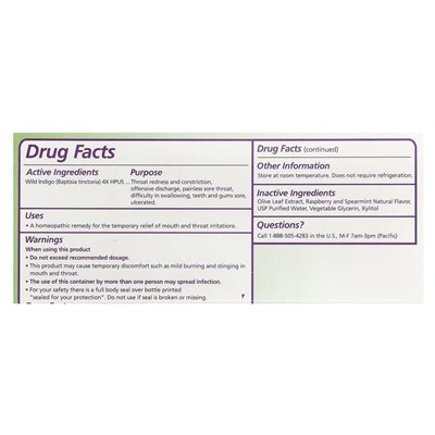 Seagate, spray do gardła oliwnego, malinowa włócznia, 1 fl oz (30 ml)