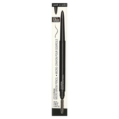 Wet N Wild, Ultimate Brow, Mikro-Augenbrauenstift, Dunkelbraun, 0,002 uncji (0,06 g)