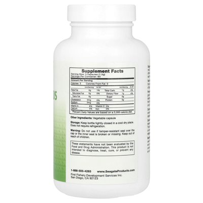 Seagate, Nopal Kaktus, 500 mg, 180 V Kapsułek Seagate, Nopal Kaktus, 500 mg, 180 V Kapsułek
