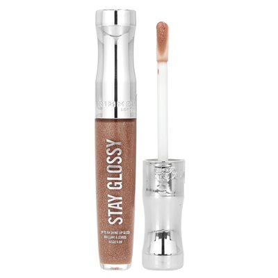 Rimmel London, Stay Glossny Lip Gloss, 125 to shine, 5,5 ml (0,18 fl. oz.)