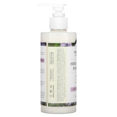Drzewo do wanny, Shea Butter Nacturizing Balme, nietłuste, nawilżanie na suchą, wrażliwą skórę, lawendę, 8,5 fl oz (250 ml)