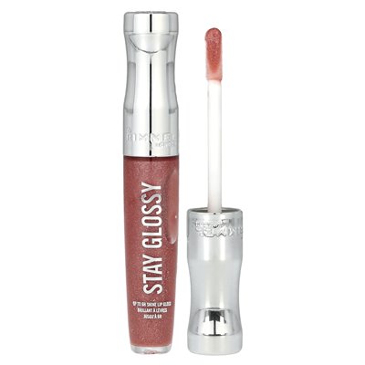 Rimmel London, Stay Glossny Lip Gloss, 450 pink, 0.18 fl oz (5.5 ml)