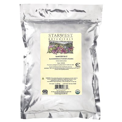 Starwest Botanicals, organiczny proszek z pęcherza pęcherza, 1 funt (453,6 g) Starwest Botanicals, organiczny proszek z pęcherza pęcherza, 1 funt (453,6 g)
