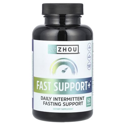 Zhou Nutrition, Fast Support+, 60 kapsułek