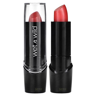 Wet n Wild, jedwabna szminka wykończenia, 512B Sunset Peach, 0,13 uncji (3,6 g)