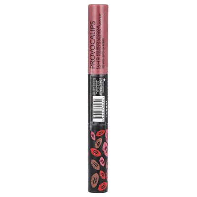 Rimmel London, Provocalips, 16 -godzinny Kiss Proof Warg Color, 430 Wish on a Berry, 0,14 fl oz (4 ml) / 0,1 fl oz (3 ml)