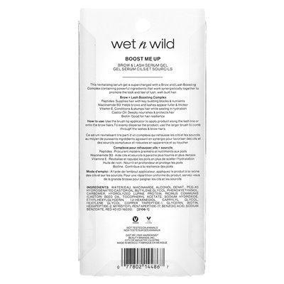 Wet n Wild, Boost Me Up, Augenbrauen- und Wimpernserum-Gel, 0,16 fl oz (5 ml)