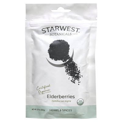 Starwest Botanicals, Organic Etherberries, 3,17 uncji (89,9 g)