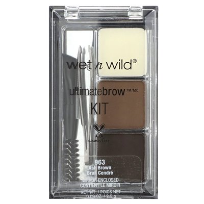 Wet n Wild, Ultimate Brow Kit, 963 Asche, 0,09 oz (2,5 g)