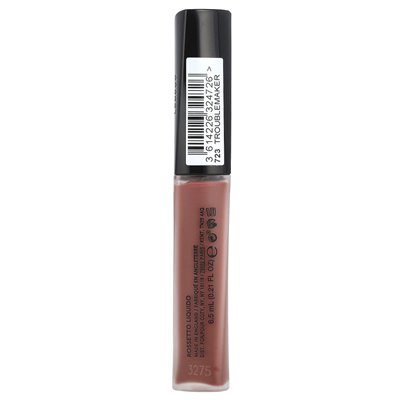 Rimmel London, Stay Matte, flüssige Lippenfarbe, 723 TroBleMaker, 0,21 Fl Oz (6,5 ml)