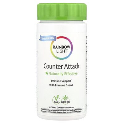 Rainbow Light, Counter Attack®, 90 tabletek Rainbow Light, Counter Attack®, 90 tabletek