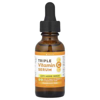 Bath Tree, Triple Vitamin C Serum, Unscented, 1 fl oz (30 ml) Bath Tree, Triple Vitamin C Serum, Unscented, 1 fl oz (30 ml)