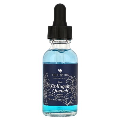 Bath Tree, Dual Collagen Hardening Serum, 1 fl oz (30 ml)