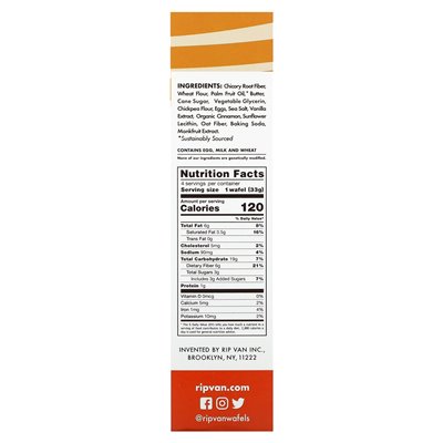 RIP Van Wafels, Dutch Caramel & Vanilla, 4 Packs, 1.16 oz (33 g)