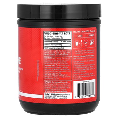 Sixstar, 100% kreatyna, niezmożone, 10,58 uncji (300 g) Sixstar, 100% kreatyna, niezmożone, 10,58 uncji (300 g)