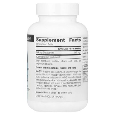 Source Naturals, NAG™, 500 mg, 120 Tabletten