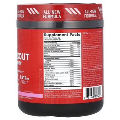 Sixstar, Pre-Tracout Explosion 2.0, Pink Lemonade, 9,63 uncji (273 g)