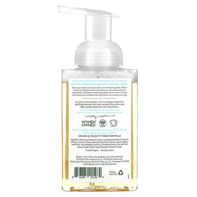 SOF, nawilżające pieniące się mycie rąk z nektarem agawy, kwitnąca jaśmin, 8 fl oz (236 ml) SOF, nawilżające pieniące się mycie rąk z nektarem agawy, kwitnąca jaśmin, 8 fl oz (236 ml)