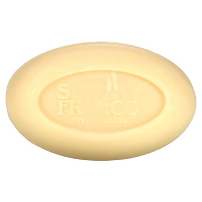 Sof, potrójnie frezowane mydło barowe z masłem shea, kwitnąca jaśmin, 6 uncji (170 g)