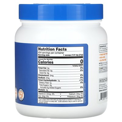Nutricost, Psyllium Hisk, Unsalted, 16.2 oz (454 g)