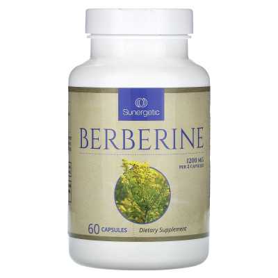 SUNERGEGIC, BERBERIN, 1200 mg, 60 Kapseln (600 mg pro Kapsel)
