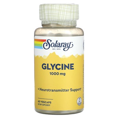 Solaray, Glycine , 1,000 mg , 60 VegCaps Solaray, Glycine , 1,000 mg , 60 VegCaps
