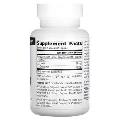 Source Naturals, Zea-Tein 20/20, 60 vegetarische Kapseln