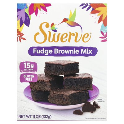 SWERVE, Fudge-Brownie-Mix, 11 oz (312 g)