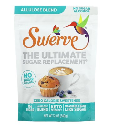 SWERVE, ostateczna wymiana cukru, mieszanka allozy, 12 uncji (340 g) SWERVE, ostateczna wymiana cukru, mieszanka allozy, 12 uncji (340 g)