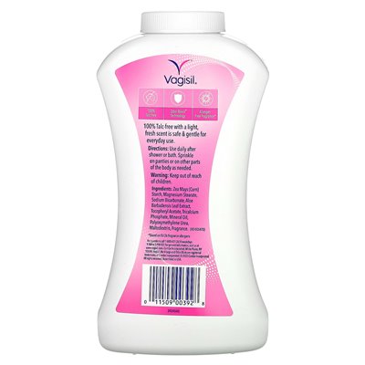 Vagisil, Block Block Dezodorant proszek, 8 uncji (227 g)