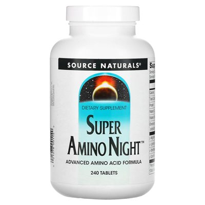 Source Naturals, Super Amino Night, 240 Tabletten
