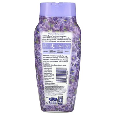Vagisil, Scentsitive Scents, Daily Intimate Wash, Lavender Wildflower, 12 fl oz (354 ml) Vagisil, Scentsitive Scents, Daily Intimate Wash, Lavender Wildflower, 12 fl oz (354 ml)