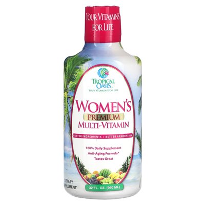 Tropical Oasis, Premium-Multivitamin für Frauen, 32 Fl Oz (960 ml)