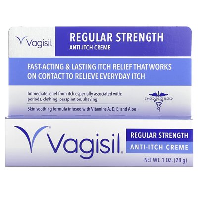 Vagisil, Creme Anty-Titch, regularna siła, 1 uncja (28 g)