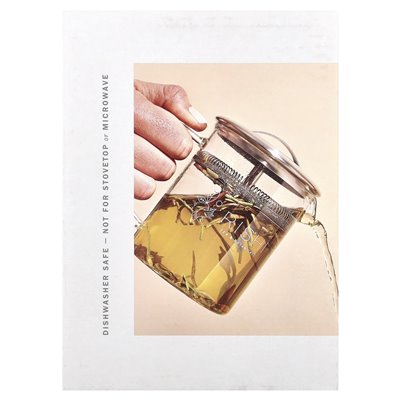 Rishi Tea, Simple Brew ™, borokrzemowa szklana czajniczka, 13,5 fl oz (400 ml) Rishi Tea, Simple Brew ™, borokrzemowa szklana czajniczka, 13,5 fl oz (400 ml)