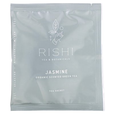 Rishi Tea, organiczna pachnąca zielona herbata, Jasmine, 15 Sachets, 1,37 uncji (39 g) Rishi Tea, organiczna pachnąca zielona herbata, Jasmine, 15 Sachets, 1,37 uncji (39 g)