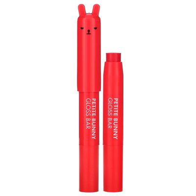 Tonymoly, drobny króliczkowy bar błyszczący, 04 Juicy Cherry, 1 bar do ust