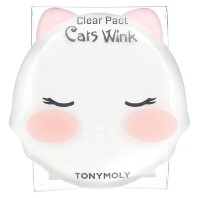 Tonymoly, Cat's Wink Clear Pact, 03 Translucent, 8 g (0,28 oz.)