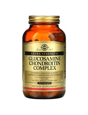 Solgar, Extra Strong Gluconic Acid and Chondroitin Complex, 150 Tablets Solgar, Extra Strong Gluconic Acid and Chondroitin Complex, 150 Tablets