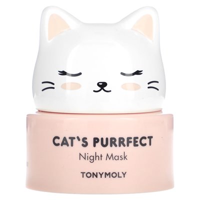Tonymoly, Purrfect Night Beauty Mask, Schönheitsmaske für die Nacht, 50 g