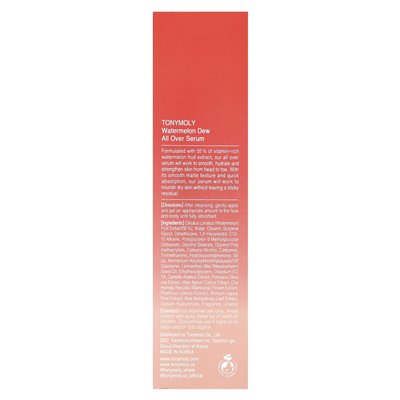 Tonymoly, Rosy Watermelon na całej surowicy, 4,05 Fl Oz (120 ml) Tonymoly, Rosy Watermelon na całej surowicy, 4,05 Fl Oz (120 ml)