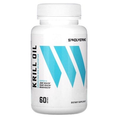 Swolverine, Krill Oil, 60 Softgels Swolverine, Krill Oil, 60 Softgels