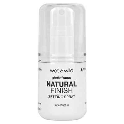 Wet n Wild, PhotoFocus, Natural Finish Spray, 301A Seal Offer, 1.52 fl oz (45 ml)